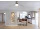 Kitchen with breakfast bar and stainless steel appliances at 115 N Lake Florence Dr, Winter Haven, FL 33884