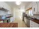 Modern kitchen featuring butcher block countertops at 115 N Lake Florence Dr, Winter Haven, FL 33884