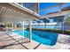 Inviting screened pool with lake views at 115 N Lake Florence Dr, Winter Haven, FL 33884