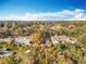 Expansive aerial view of a residential neighborhood with lush green trees under a beautiful blue sky at 1250 Chichester St, Orlando, FL 32803