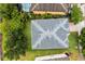 Top down view of house and surrounding landscape at 12666 Moss Park Ridge Dr, Orlando, FL 32832