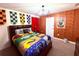 Harry Potter themed bedroom with a double bed at 1584 Sandbagger Dr, Davenport, FL 33896