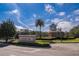 Emerson Park community entrance with a guard house and landscaping at 2147 Sunbow Ave, Apopka, FL 32703