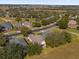Community overview with houses and streets at 2513 Castle Pines St, Clermont, FL 34711