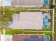Home's roofline and backyard pool at 2627 Oneida Loop, Kissimmee, FL 34747