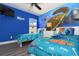 Finding Nemo themed bedroom with twin beds and a mural at 2793 Lido Key Dr, Kissimmee, FL 34747