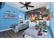 Toy Story themed bedroom with twin beds and ample storage at 2793 Lido Key Dr, Kissimmee, FL 34747