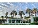 Emerald Island community entrance with fountain and palm trees at 2793 Lido Key Dr, Kissimmee, FL 34747