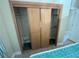 Spacious double-door closet with ample hanging space at 3187 Sea World Ct, Kissimmee, FL 34746