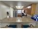 Kitchen boasts stainless steel appliances and light wood cabinets at 3187 Sea World Ct, Kissimmee, FL 34746