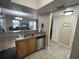 Well-equipped kitchen featuring stainless steel appliances and granite countertops at 3187 Sea World Ct, Kissimmee, FL 34746