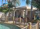 Beautiful poolside cabana with privacy curtains perfect for relaxation at 3197 Sea World Ct, Kissimmee, FL 34746