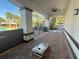 Outdoor cornhole game on patio near pool at 3197 Sea World Ct, Kissimmee, FL 34746