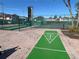 Community features shuffleboard, bocce ball, and tennis courts at 3197 Sea World Ct, Kissimmee, FL 34746