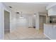 Open dining area with tiled floor and natural light at 4001 Misty Morning Pl, Casselberry, FL 32707