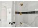 Elegant bathroom with marble shower and bathtub at 4333 Arch St, Orlando, FL 32808