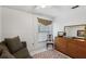 Bedroom with wooden dresser, ceiling fan and window coverings at 600 Cranes Way # 206, Altamonte Springs, FL 32701