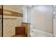 Stylish bathroom with a glass shower and tile accents at 660 Killarney Bay Ct # 6, Winter Park, FL 32789