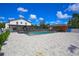 Aerial view of the home, pool, and expansive backyard at 711 Cypress Ave, Orange City, FL 32763