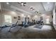 Well-equipped fitness center with various exercise machines and ample space for workouts at 8020 Tuscany Way # 6401, Davenport, FL 33896