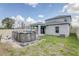 House with solar panels and above ground pool in backyard at 828 Scrub Oak Hammock Rd, Davenport, FL 33837