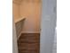 A closet with wooden floor and white shelf at 1026 Lake Jessamine Dr, Orlando, FL 32839
