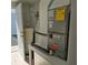 Utility room featuring a water heater and HVAC system at 1026 Lake Jessamine Dr, Orlando, FL 32839
