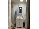 Bathroom with vanity and shower stall at 110 Country Club Cir, Sanford, FL 32771