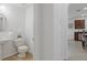 Clean powder room with toilet and sink at 13041 Boggy Pointe Dr, Orlando, FL 32824