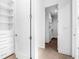 Spacious walk-in closets with ample shelving and hanging space at 1762 Mondrian Cir, Winter Park, FL 32789