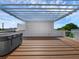 Rooftop deck with hot tub and pergola at 1762 Mondrian Cir, Winter Park, FL 32789