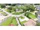 Aerial view showcasing home's location in a quiet neighborhood at 219 Nob Hill Cir, Longwood, FL 32779