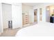 Bedroom with dresser, closet, and a full-size bed at 2472 Dubai St, Kissimmee, FL 34747