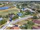 Aerial view of the house and surrounding neighborhood at 2583 Grassmoor Loop, Apopka, FL 32712