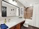 Clean bathroom with updated vanity and shower/tub combo at 2583 Grassmoor Loop, Apopka, FL 32712