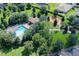 Community pool with surrounding landscaping and playground at 2583 Grassmoor Loop, Apopka, FL 32712