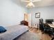 Versatile bedroom with a workspace and a comfortable bed at 3713 Doune Way, Clermont, FL 34711