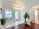 Bright and airy entryway with hardwood floors and natural light at 3713 Doune Way, Clermont, FL 34711