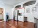 Modern kitchen with stainless steel appliances and granite countertops at 3713 Doune Way, Clermont, FL 34711