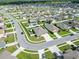 Community overview showing house with a pool at 5681 Western Sun Dr, St Cloud, FL 34771