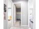 Hall bathroom with shower and tile floor at 5681 Western Sun Dr, St Cloud, FL 34771
