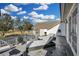 Spacious balcony with comfortable lounge chairs and golf course views at 8148 Tibet Butler Dr, Windermere, FL 34786