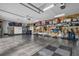 Spacious garage offering abundant storage solutions at 8148 Tibet Butler Dr, Windermere, FL 34786