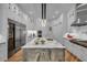 Modern kitchen with stainless steel appliances and a large island at 8148 Tibet Butler Dr, Windermere, FL 34786
