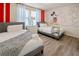 Mickey Mouse themed bedroom with two twin beds and nightstand at 8896 Bengal Ct, Kissimmee, FL 34747