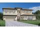 Two-story home with modern design and attached garage at 9416 Golden Laurel Ln, Orlando, FL 32827