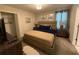 Bedroom with king-size bed, walk-in closet and en-suite bathroom at 1178 Drop Ln, Kissimmee, FL 34747