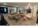 Star Wars themed game room with sectional sofa at 1178 Drop Ln, Kissimmee, FL 34747