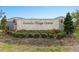 Community entrance sign for Osceola Village Center at 1541 Isleta Loop, Kissimmee, FL 34741
