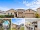Charming single-story home featuring a well-manicured lawn and a two-car garage at 1882 Rustic Falls Dr, Kissimmee, FL 34744